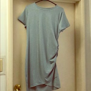 Light blue t-shirt dress